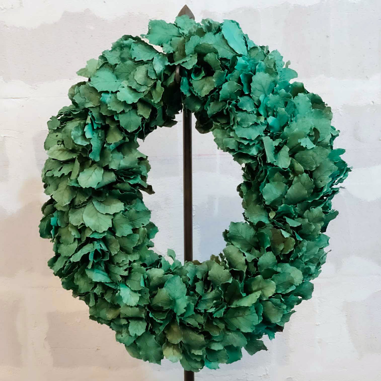 Corona deshidratada para puerta